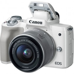 Máy Ảnh Canon EOS M50 KIT 15-45MM Trắng