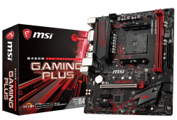 Main MSI B450M GAMING PLUS (Chipset AMD B450/ Socket AM4/ VGA onboard)