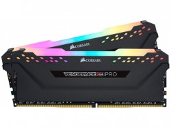 RAM Corsair Vengeance Pro RGB 16Gb (2x8Gb) DDR4-3200-CMW16GX4M2C3200C16