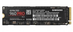 Ổ SSD Samsung 970 Pro 512Gb PCIe 3.0x4, NVMe M2.2280 (đọc: 3500MB/s /ghi: 2300MB/s)
