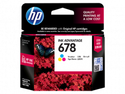 Mực in HP 678 Tri color Ink Cartridge (CZ108AA)