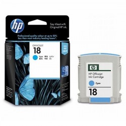 Mực in HP 18 Cyan Officejet Ink Cartridge (C4937A)