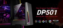 Vỏ Case Antec DP501 ( MidTower/Màu Đen/Led RGB)