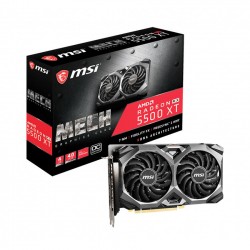 Card màn hình MSI RX 5500 XT MECH OC (4GB GDDR6, 128-bit, HDMI+DP, 1x8-pin)
