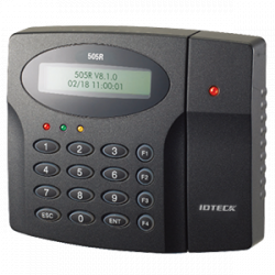 Bộ điều khiển tích hợp đầu đọc thẻ chuẩn  IDTECK IP505R 125KHz kết hợp mã PIN