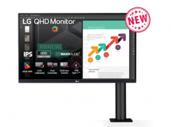 Màn hình LG 27QN880-B (27 inch/2K/IPS/75Hz/5ms/350nits/HDMI+DP+TypeC)