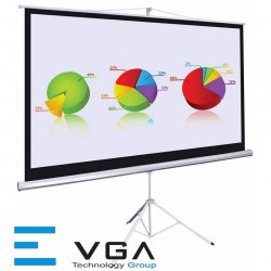Màn chiếu 3 chân E-VGA 100 inch