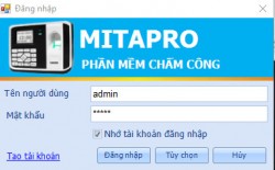 Phần mềm máy chấm công Mitapro 2021