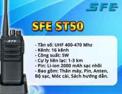 Bộ đàm cầm tay SFE ST50