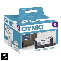 Tem in nhãn Dymo-cuộc hẹn-thẻ tên trên danh thiếp 51mmx89mm 63020755