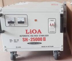 Ổn áp 1 pha Lioa 25KVA SH 25000II (Dải điện áp đầu vào 150V - 250V)
