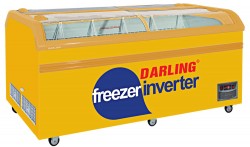 Tủ đông siêu thị Darling inverter 4 kính cong 2 bên DMF-10079ASKI - 1.100 lít