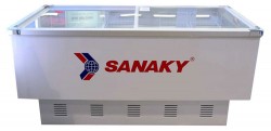 Tủ đông 1 ngăn 2 nắp kính lùa Sanaky VH 999K - 516 lít