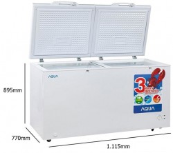 Tủ đông mát Aqua AQF-R490 2 ngăn