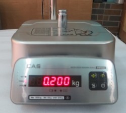 Cân điện tử chống nước CAS FW500 15E (15kg/5g)