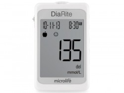 Máy đo đường huyết Microlife DiaRite BGM (Máy + 50 que thử)