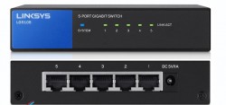 Switch chia mạng Linksys 5 port Gigabit LGS105