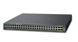 Switch chia mạng PLANET 48-port 10/100/1000Mbps GS-5220-48T4x