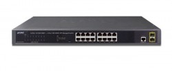 Switch chia mạng PLANET 16 port GS-4210-16T2S + 2 port 100/1000BASE-X