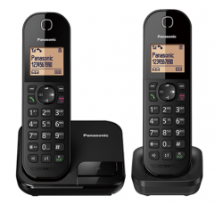 Điện thoại keo dai Panasonic KX-TGC412- Đen