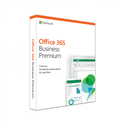 Microsoft Office 365 Business Premium (KLQ-00429) (Win/Mac) – FULL PACK BOX