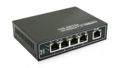 Switch PoE BTON 4 port Gigabit + 1 port UTP BT-6005 GE