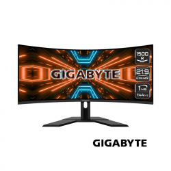 Màn hình máy tính Gaming Gigabyte G34WQC A_EK (34inch/QHD/VA/144Hz/1ms/350nits/HDMI+DP+USB/Loa/FreeSync/Cong)