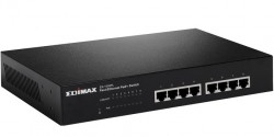 8-Port Fast Ethernet PoE+ (80W) Switch EDIMAX ES-1008PL