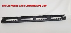Patch panel COMMSCOPE/AMP 24 port CAT6 | PN: 1375014-2