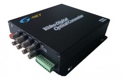 Bộ chuyển đổi video sang quang 8 kênh 720-960P Cho AHD, CVI, TVI 1.4Mp