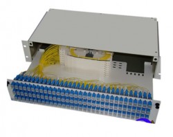 Hộp phối quang ODF 48FO lắp rack đầy đủ phụ kiện