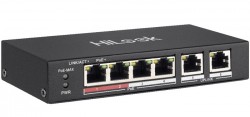 4-Port 100M Unmanaged PoE Switch HILOOK NS-0106P-35