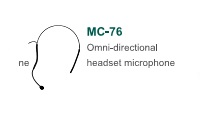 Micro choàng đầu Chiayo MC-76 (dùng cho CT-711)