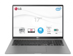 Laptop LG Gram 17Z90N-V.AH75A5 (i7 1065G7/8GB RAM/512GB SSD/17inch IPS/FP/Win 10 Home Plus/Xám Bạc) (model 2020)v