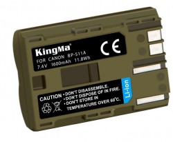 Pin Kingma BP-511A Cho Canon 10D, 20D, 30D, 40D, 50D, 5D
