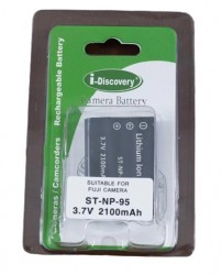 Pin i-Discovery NP-95 For Fuji Finepix Real 3D W1, X100, X100S, X-S1, X70