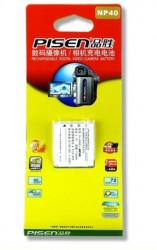 Pin Pisen FNP40 For Fujifilm Fujifilm Fuji 40I, F402, F601Z, F700, F710, F810, V10, FX7, FX2, F460, F470