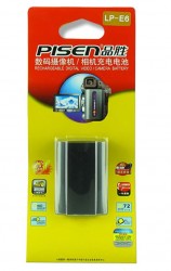 Pin Pisen LP-E6 Cho Canon 5D II, 5D III, 60D, 70D, 80D, 7D, 6D, 5D Mark IV