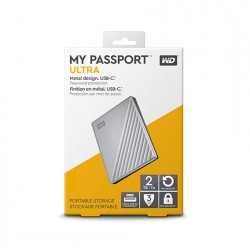 Ổ Cứng Di Động WD My PassPort Ultra Silver 2TB màu bạc 2.5 inch WDBC3C0020BSL-WESN