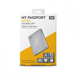 Ổ Cứng Di Động WD My PassPort Ultra Silver 4TB màu bạc 2.5 inch WDBFTM0040BSL-WESN