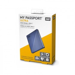 Ổ Cứng Di Động WD My PassPort Ultra Blue 4TB màu xanh 2.5 inch WDBFTM0040BBL-WESN