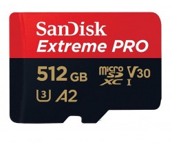 Thẻ nhớ MicroSDXC Sandisk Extreme Pro 512GB 170Mb/90Mb/s
