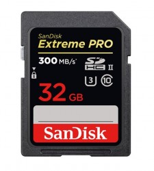 Thẻ Nhớ SDHC SanDisk Extreme Pro 32GB 300Mb/260Mb/s