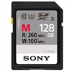 Thẻ Nhớ Sony SDXC 128GB 260Mb/100Mb/s (SF-M128/T)