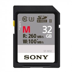 Thẻ Nhớ Sony SDHC 32GB 260Mb/100Mb/s (SF-M32/T)