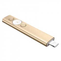 Bút Trình Chiếu Logitech Spotlight USB Bluetooth/ Vàng Đồng
