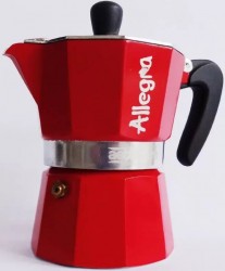 Ấm pha cà phê Aeternum Allegra 3Tz Rossa BCM 6014