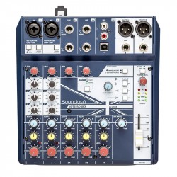 Bàn Mixer Soundcaft Notepad 8FX 