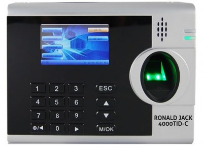 Máy chấm công vân tay + thẻ cảm ứng Ronald Jack 4000TID-C