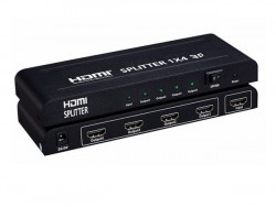 Bộ chia HDMI 1 ra 4 | 8 port hỗ trợ 3D, Full HD1080P vỏ hợp kim